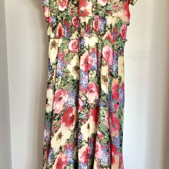 Long Boheme Silk Dress - Picture 5 of 9